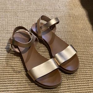 Gold Sandals